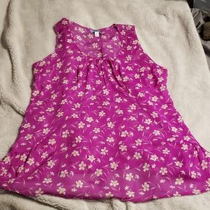 XL maternity floral top